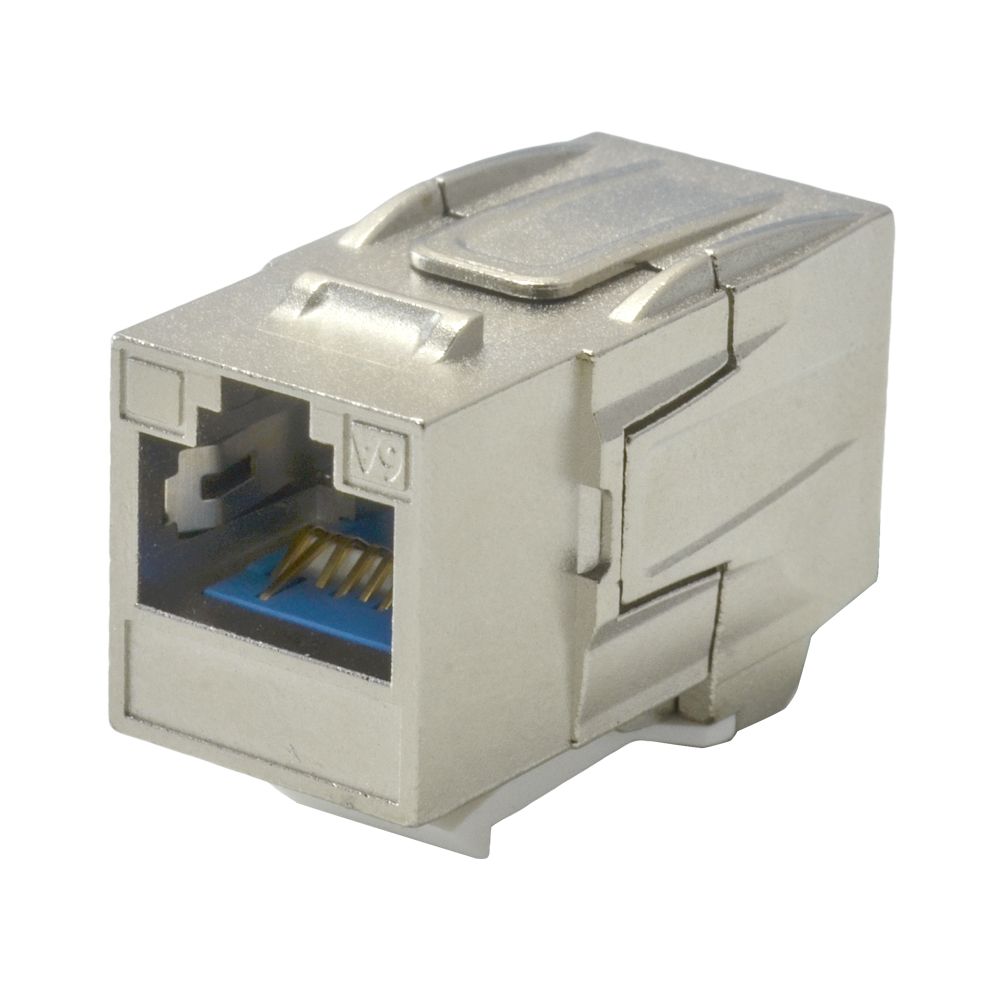 Shielded Cat 6A Keystone Coupler